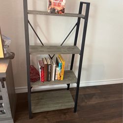 Ladder bookshelf x2
