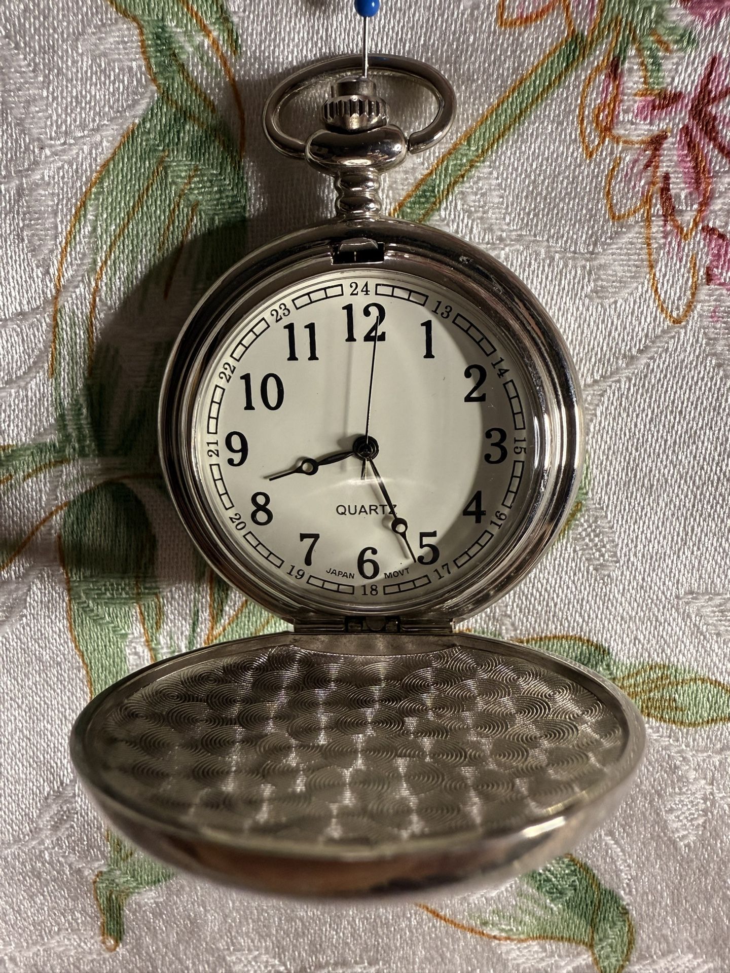 Deer Pocket Watch With New Battery