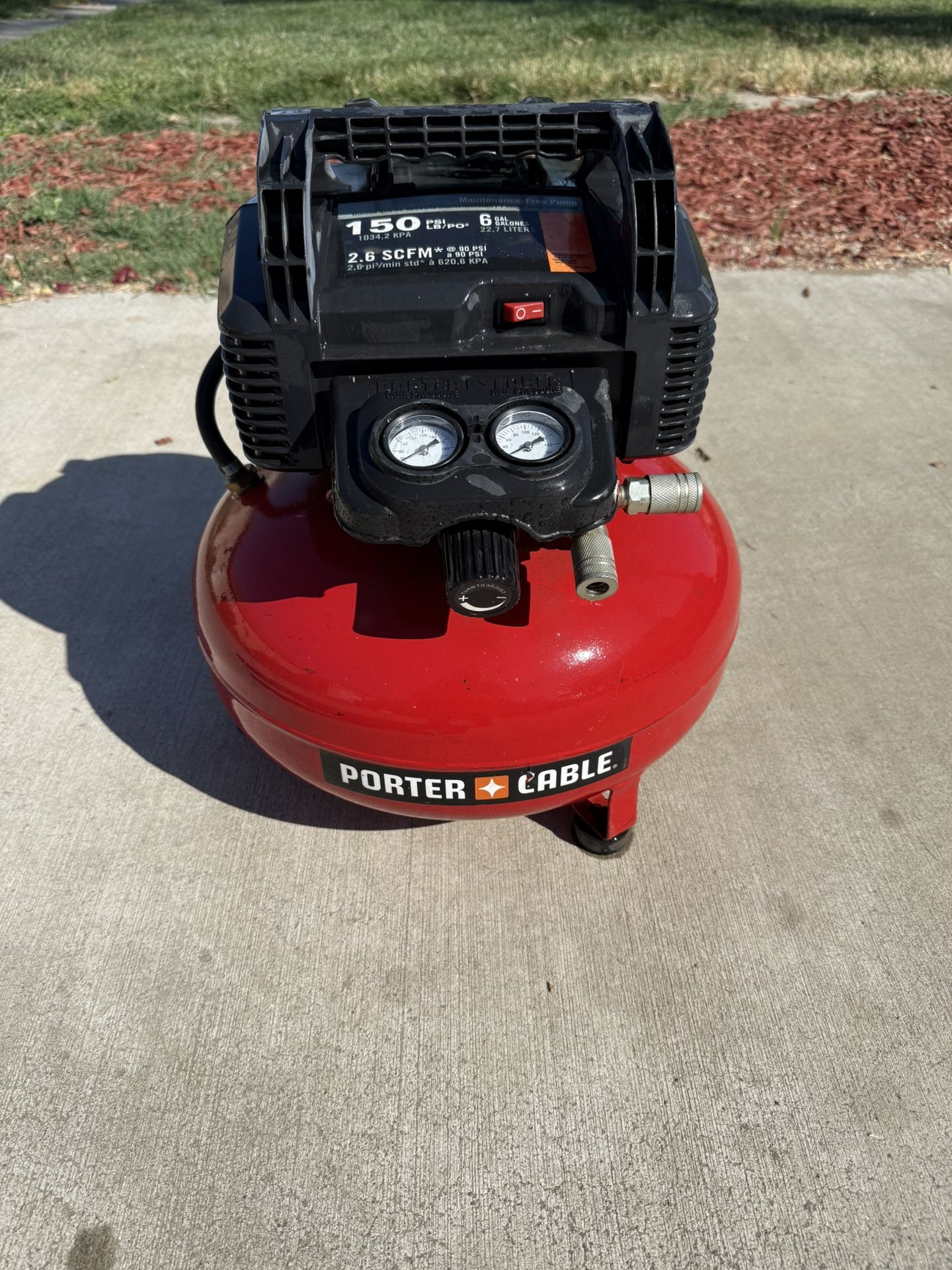 Porter Cable Pancake Compressor