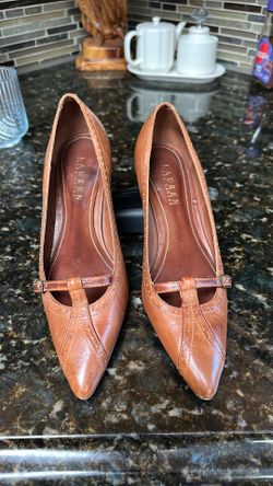 Ralph Lauren, leather shoes, size 6