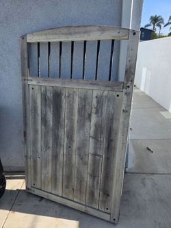 Rustic Wood Gate Door