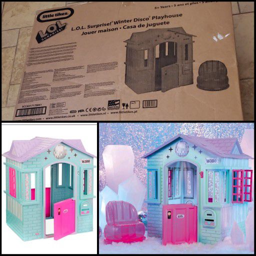NEW IN BOX LOL Surprise Winter Disco Cottage Playhouse 3