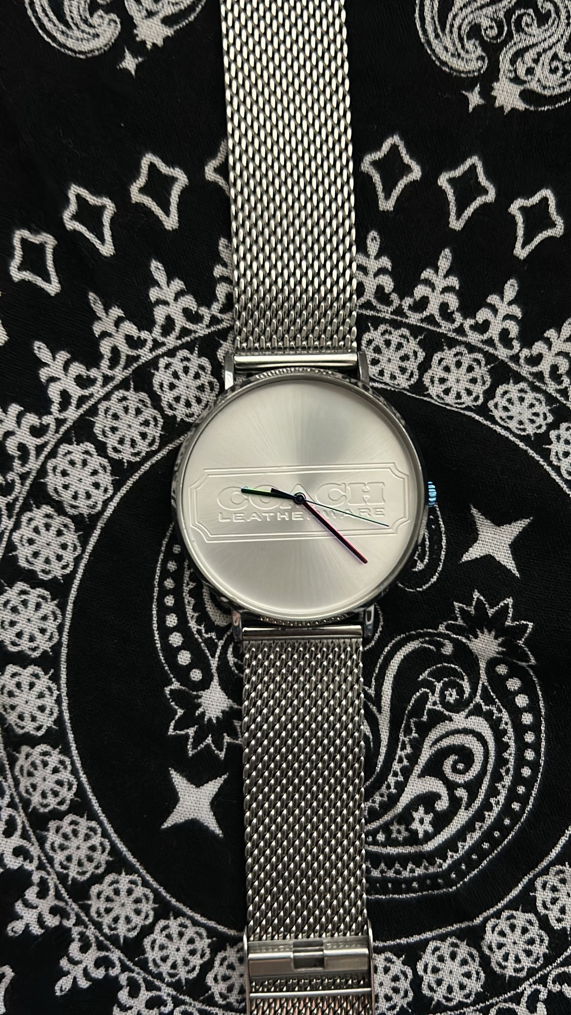 Silver Coach Watch