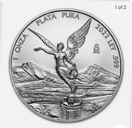 Moneda mexicana De Plata Pura