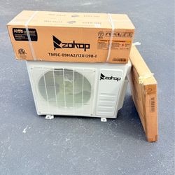 20000 BTU Dual Zone AC Ductless Mini Split Air Conditioner Inverter Heat+ WIFI