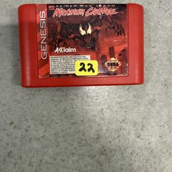 Maximum Carnage Sega Genesis