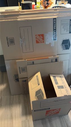 Boxes! Various sizes and $1-2/ea