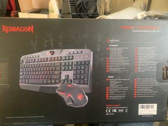Gaming keyboard & Mouse  - RedDragon 