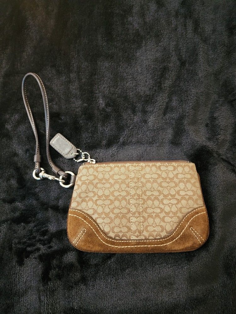 Vintage Coach Wristlet