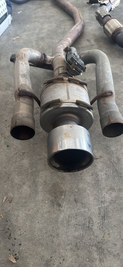 muffler-deleted FL5 exhaust