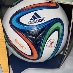 Adidas 2014 Brazuca Copa Del Rey OMB Official Match Ball Brand New RARE