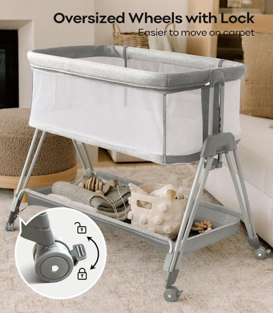 Fodoss Bedside Bassinet
