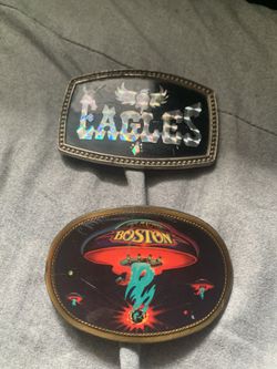 Vintage belt buckles