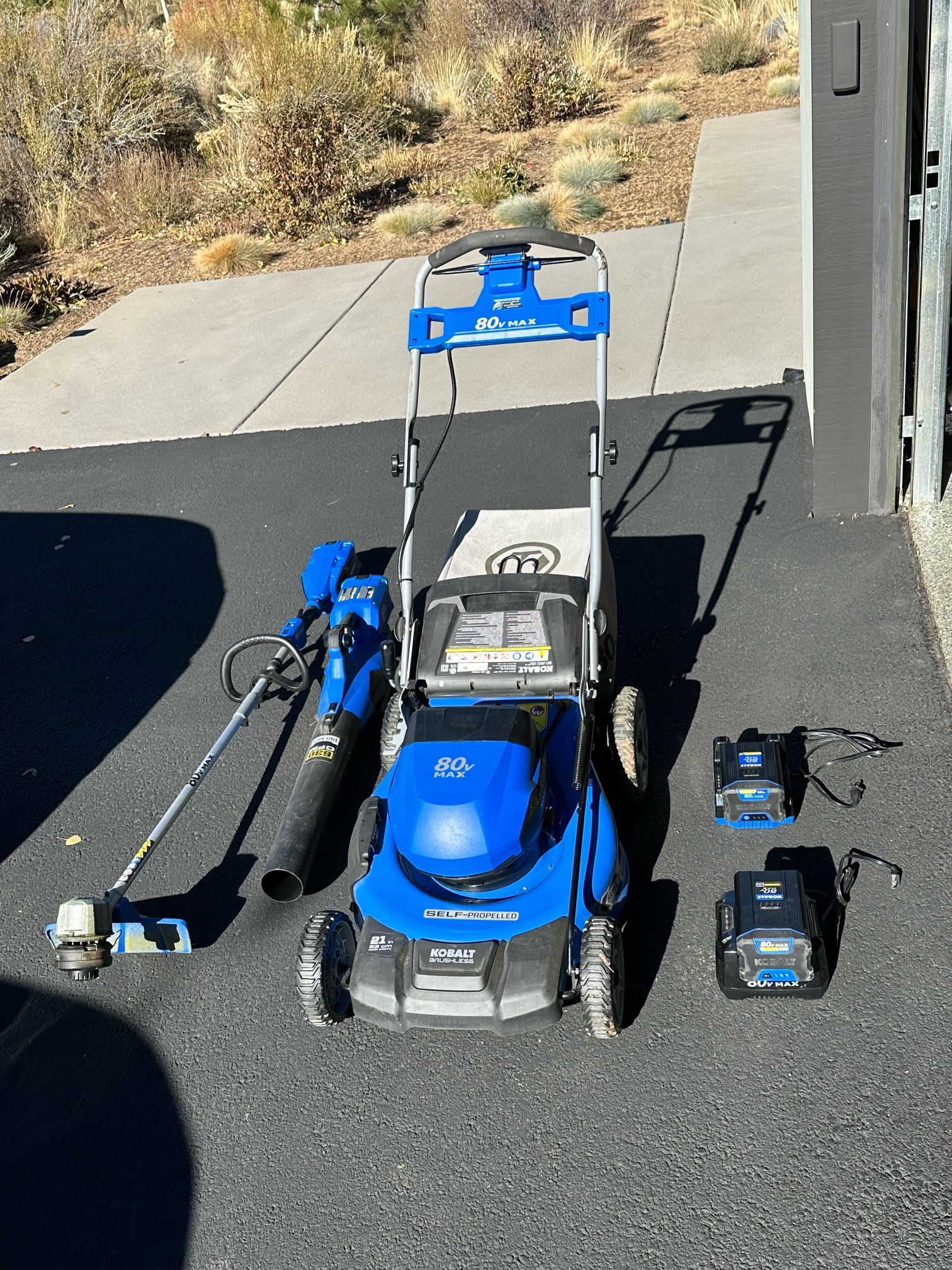 Colbalt 80V Electric yard Equipment