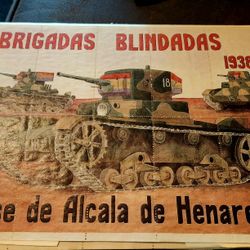 1937/38  Spanish War Ration Sheet Re: Armored Brigades! 