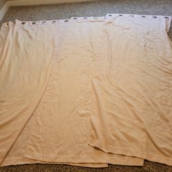 84" Light Pink Curtain Panels