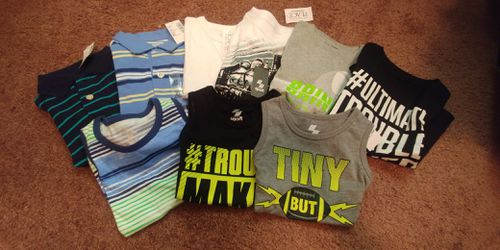 Toddler Boys Size 2T Brand New Clothing Lot