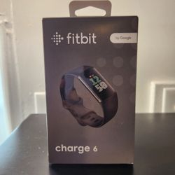 FITBIT: CHARGE 6: Brand New In Box Never Opened
