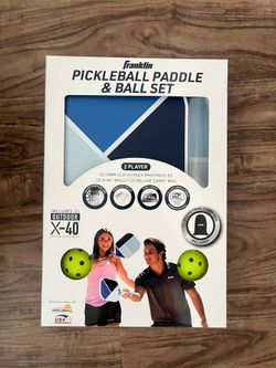 Franklin pickleball paddle and ball set