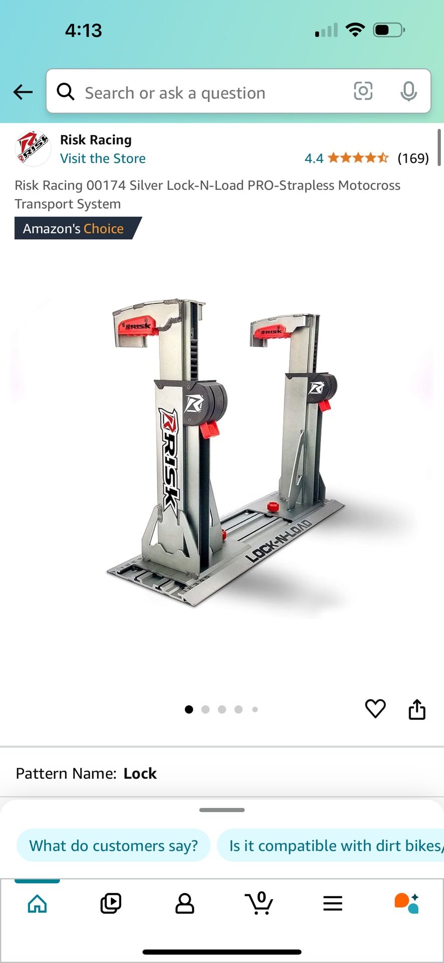 Risk Racing Lock N Load Pro Dirt Bike Mounts