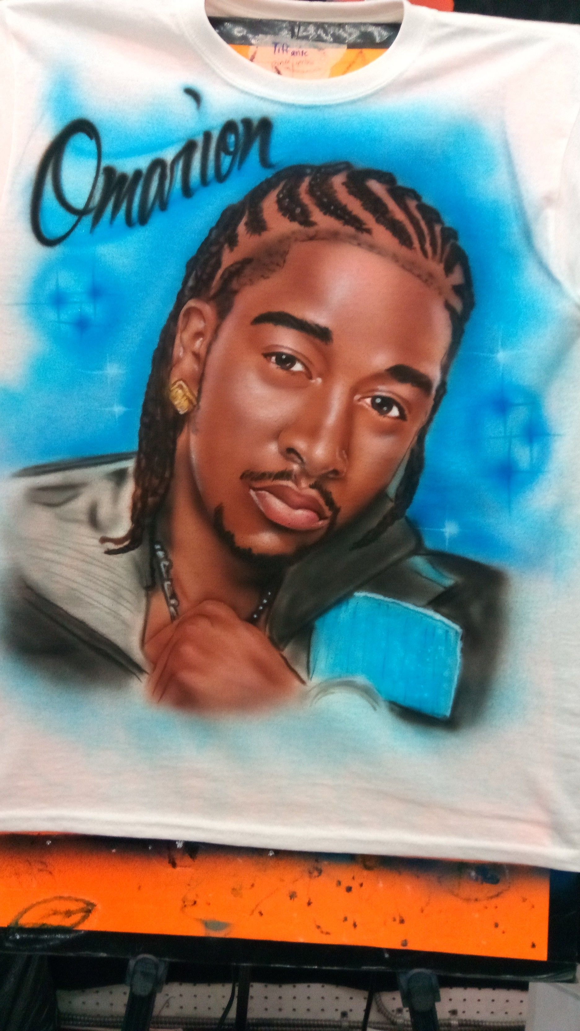 Custom airbrush B2K shirts