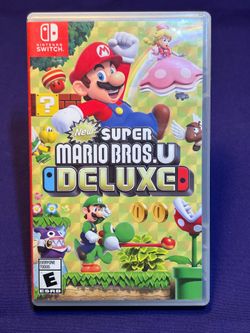 Nintendo Switch New Super Mario Bros. Deluxe. U
