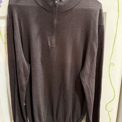 Saville Row Men’s Brown Sweater L 