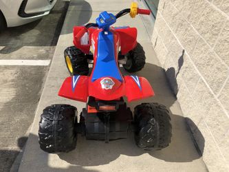Power wheels paw online patrol kawasaki kfx
