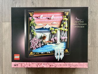 New LEGO Japanese Cherry Blossom Landscape 31218
