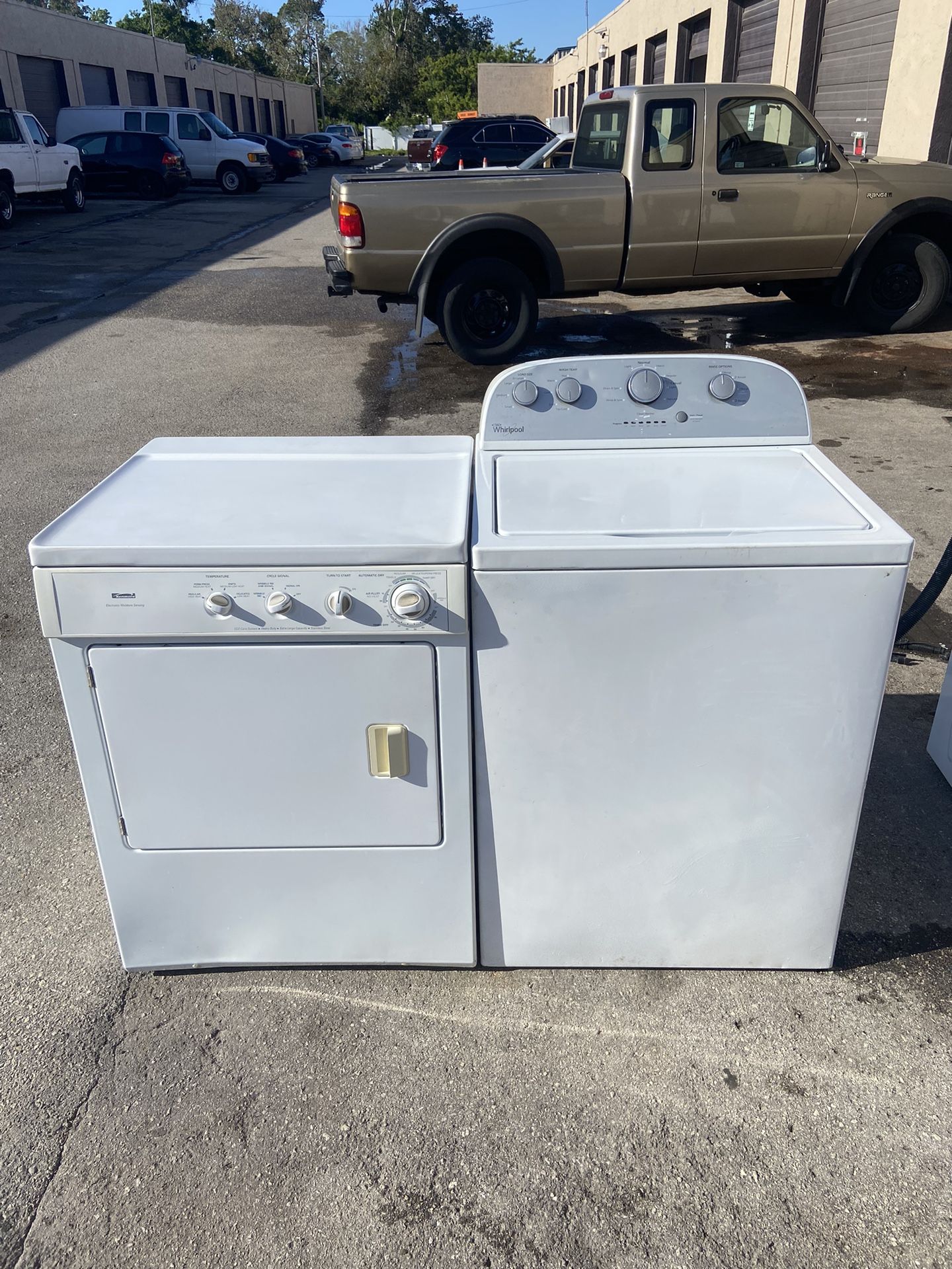 Whirlpool Washer And Kenmore Dryer