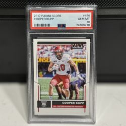 2017 Cooper Kupp Panini Score Rookie Football Card 416 Eastern Washingtn LA Rams