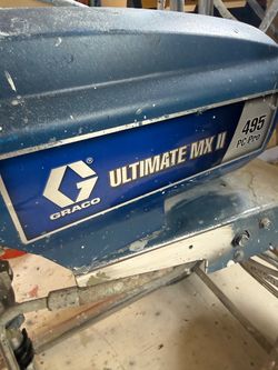 Graco ultimate mx II 495 pc pro sprayer. Ready to paint