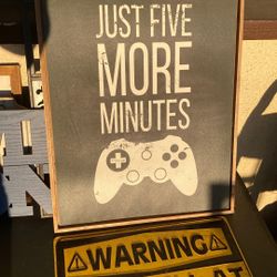 Gamers Wall Decor