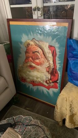 Coca-Cola Santa Poster