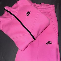 Pink Nike tech