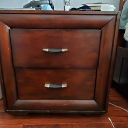 Solid Wood Nightstand