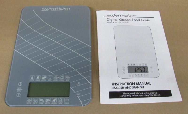 NEW DIGITAL FOOD SCALE VASCULAR PARA COMIDA
