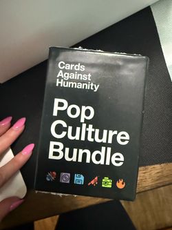 Cards Against Humanity Pop Culture Game Bundle (Never Used)