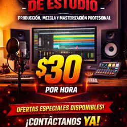 ESTUDIO DE GRABACIÓN PRO. 