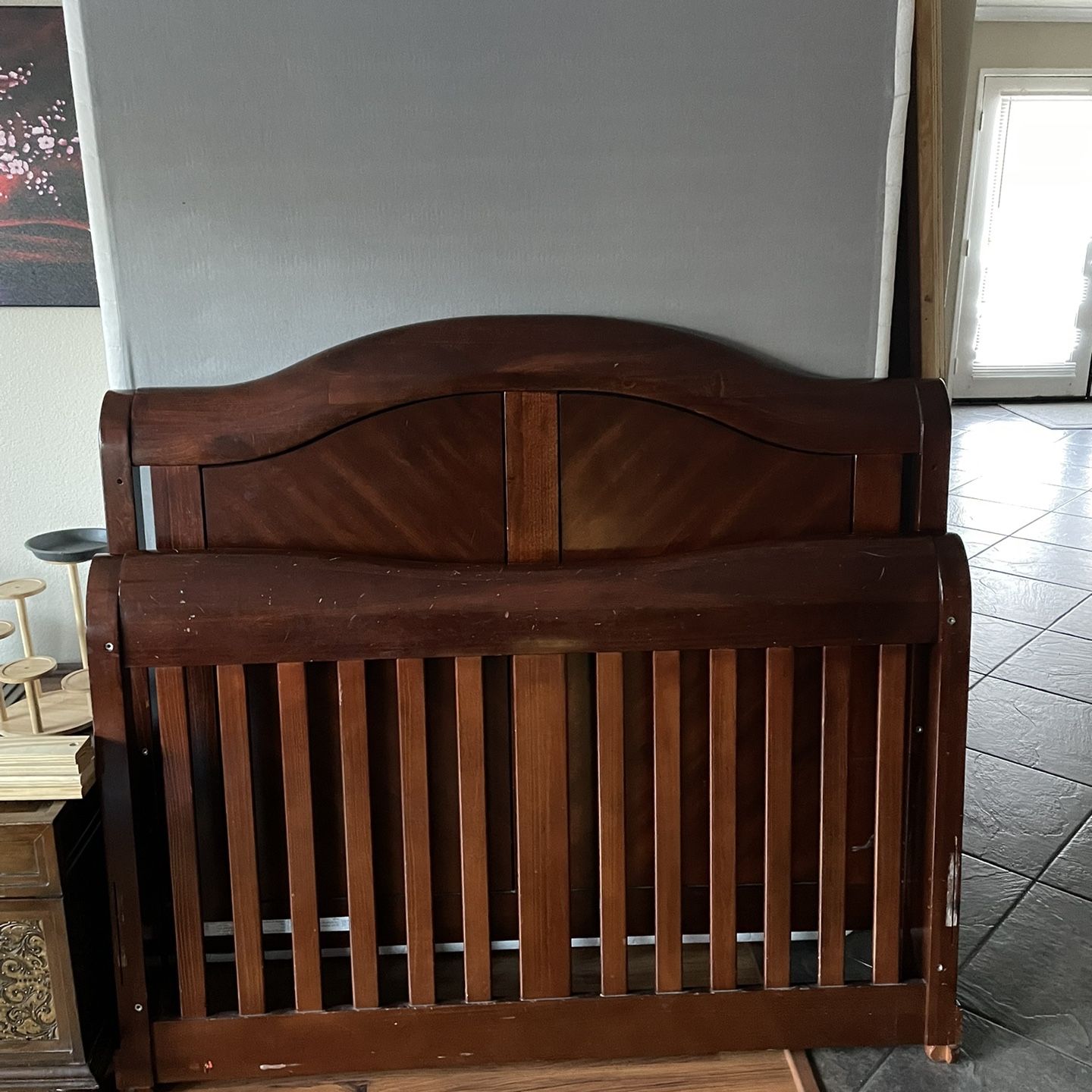 Full-size Bed With Box Spring