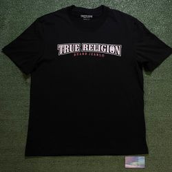 True Religion jet black tour tee
