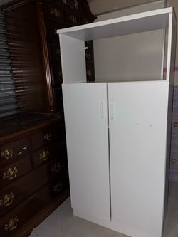 White Storage Cabinet