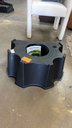 50 Gal. Rain Collection Accessory Barrel Black Stand