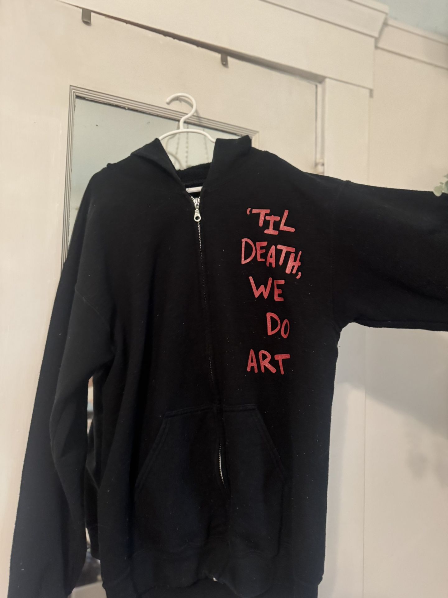 iamkoko.la x nessa barrett sweat set “Til Death, We Do Art”