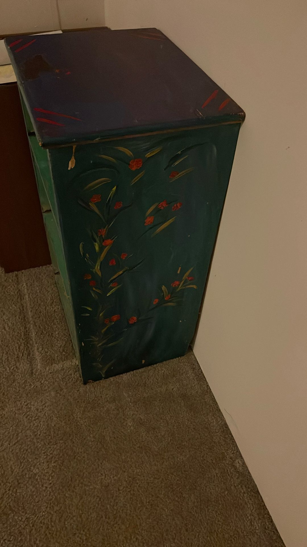 Custom Painted Book Shelf