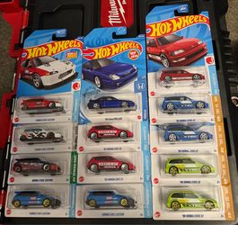 Hot Wheels Honda Lot