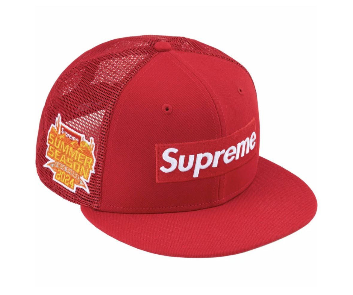 Supreme X New Era Red 7 1/8