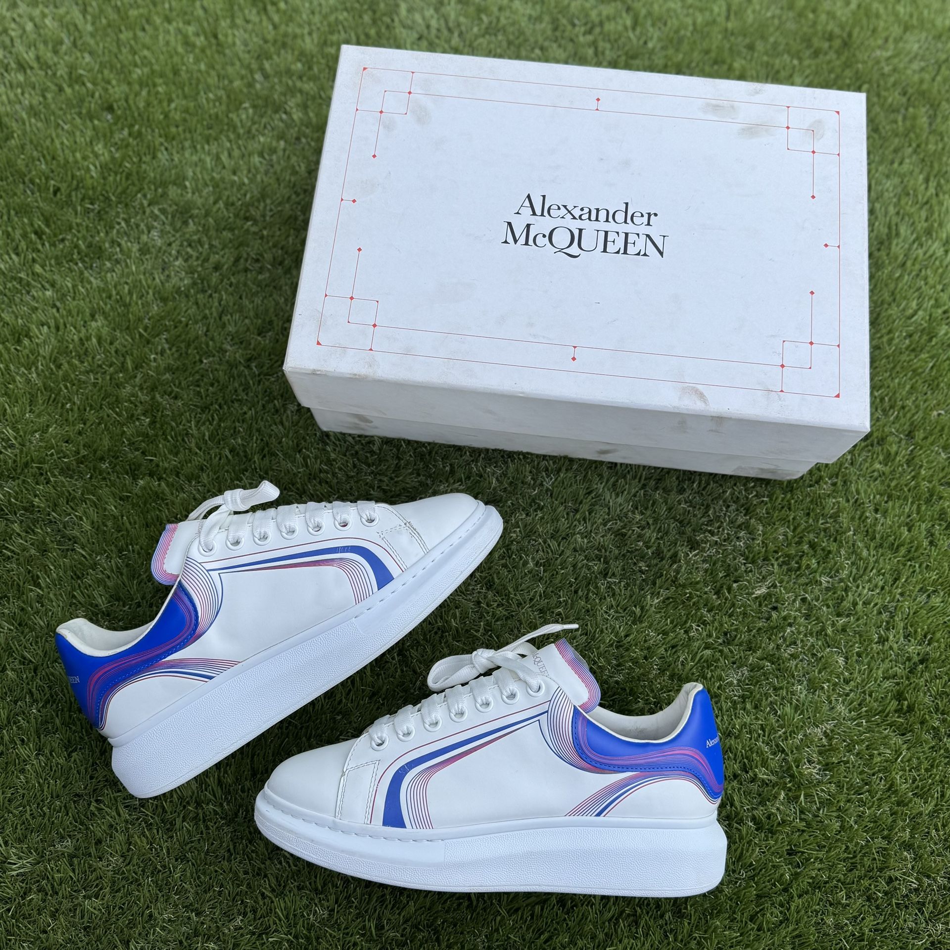 Alexander McQueen ‘White Galactic Blue’