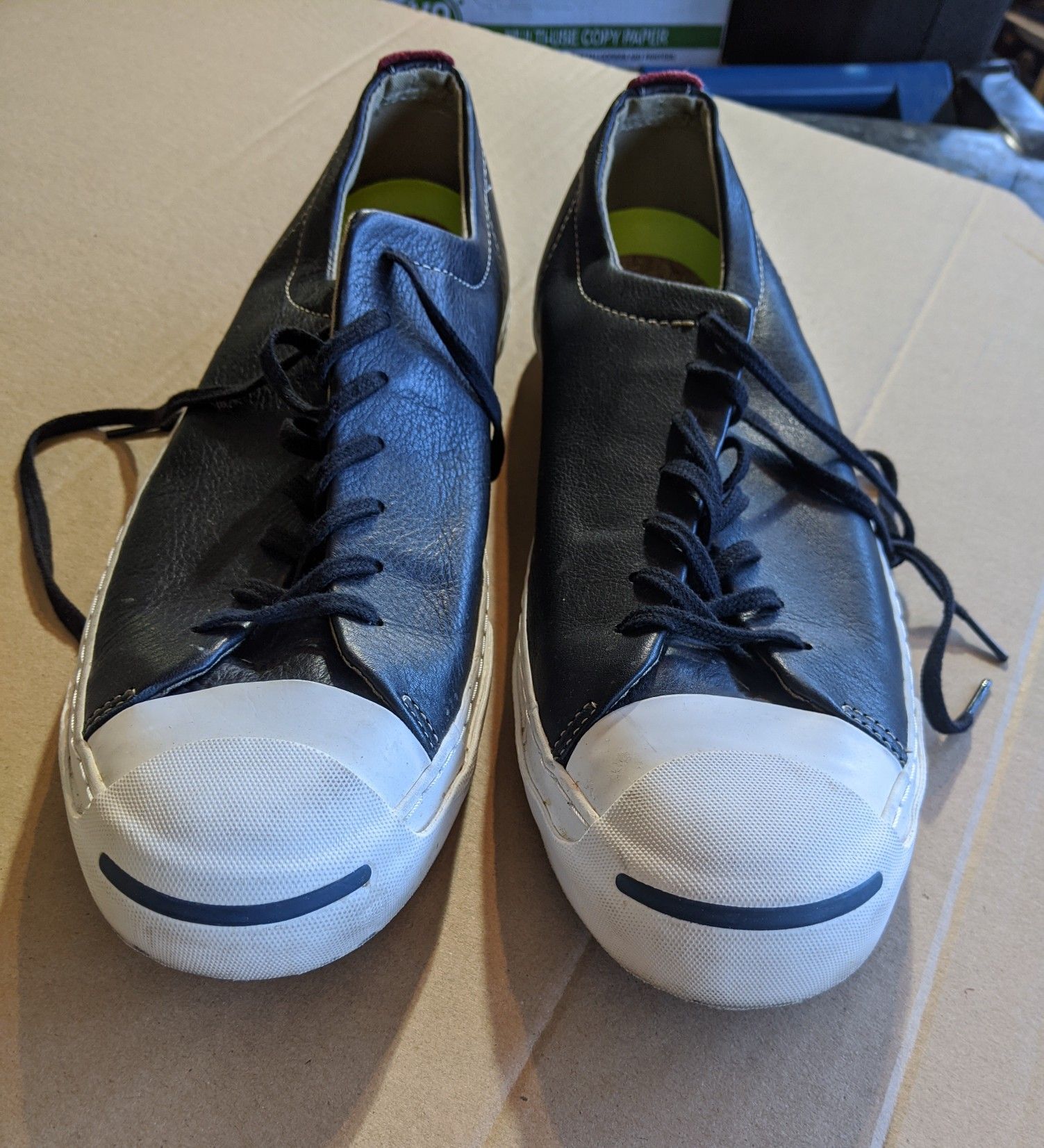 Leather Converse men's 11