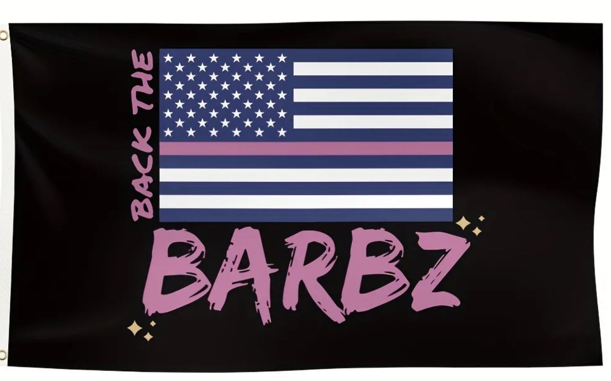 Nicki Minaj Barbz Flag